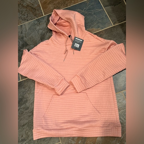 NWT Women's Quilted Pink Hoodie - Picture 1 of 7